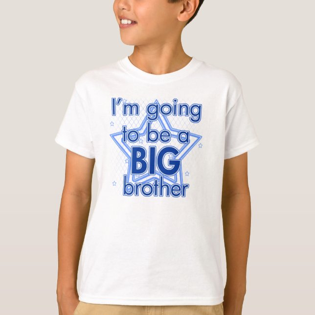 Jag ska bli storebror Childrens T-Shirt (Framsida)