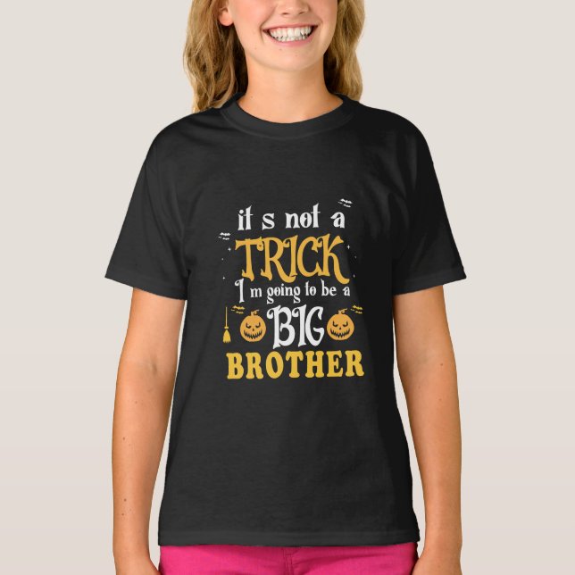 Jag ska bli storebror T-Shirt - Lustigt (Framsida)