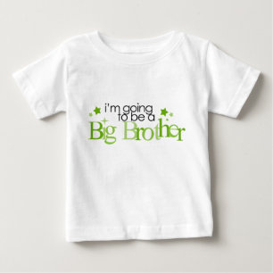Jag ska bli storebror tee shirt
