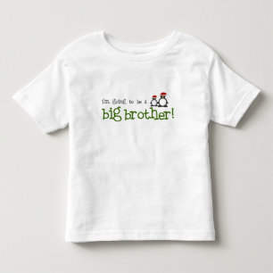 Jag ska bli storebror tee shirt