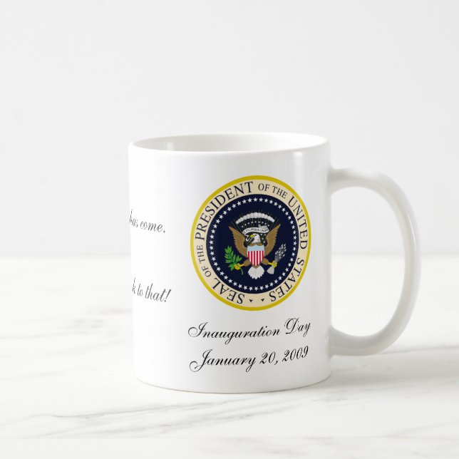 Jag ska DRINKEN TILL DET!  Vår 44th Pres…, - Kaffemugg (Höger)