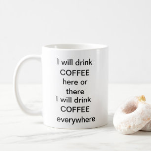 Jag ska drinkKAFFEmuggen Kaffemugg