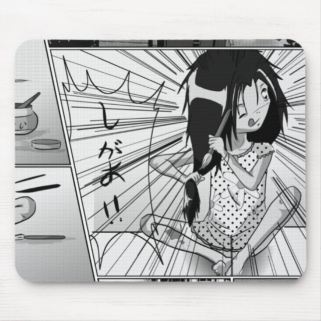 Jag ska färg det jag själv! ...... NOOOOO!! Musmatta (Framsidan)