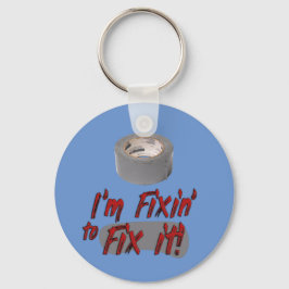 Jag ska fixa det! Handyman-kanalband Nyckelring