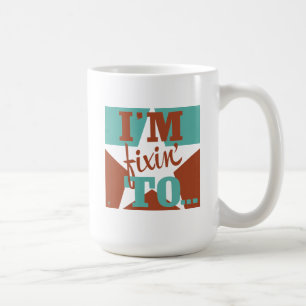 Jag ska fixa till kaffemugg