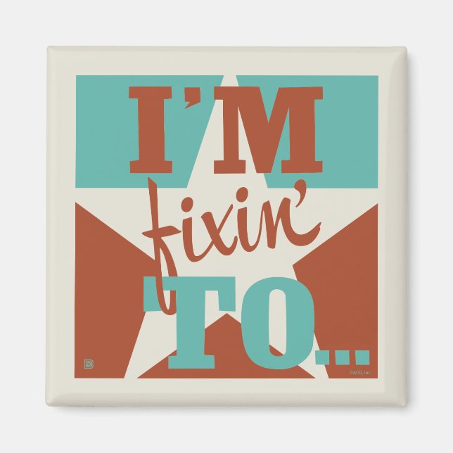 Jag ska fixa till magnet (Framsidan)