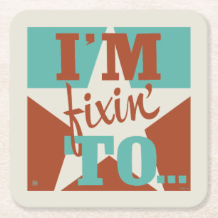 Jag ska fixa till underlägg papper kvadrat