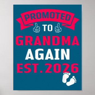 Jag ska gå till mormor igen Befordrad mormor Poster