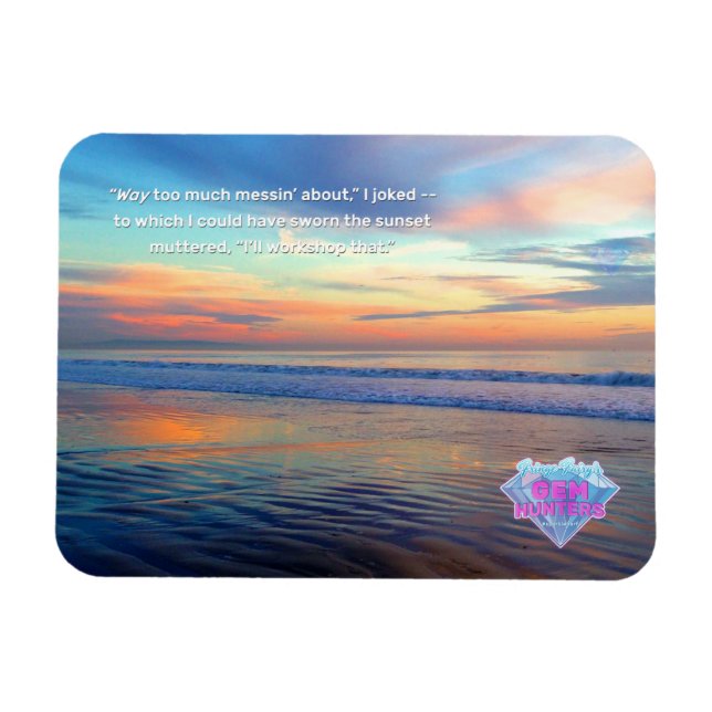 Jag ska gå till workshop där magnet (Horisontell)