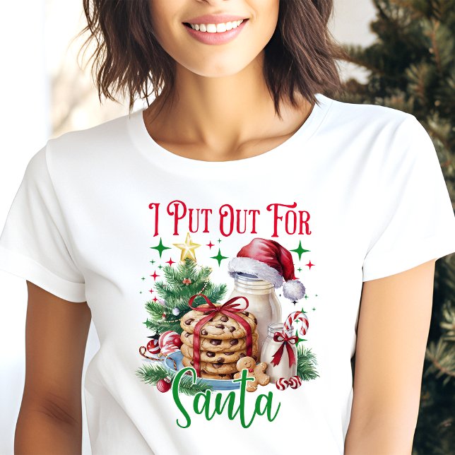 Jag ska gå ut till jultomten. t shirt (Skapare uppladdad)
