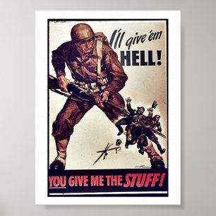 Jag ska ger dem helvete! poster