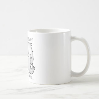 Jag ska glömmer aldrig dig…, Elefant Kaffemugg