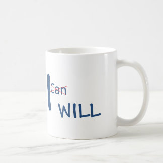 Jag ska gör en skillnad kaffemugg
