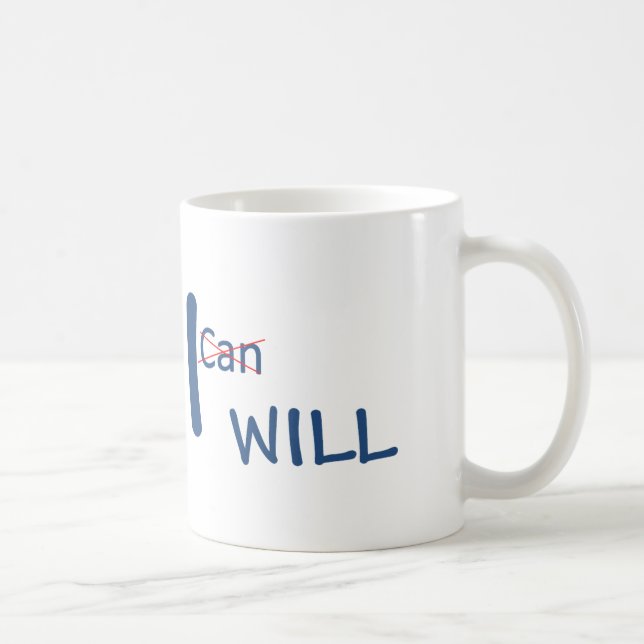 Jag ska gör en skillnad kaffemugg (Höger)