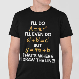 Jag ska göra Math Formel Funny Math Puns åt Studen T Shirt