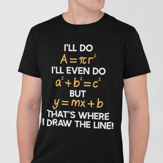 Jag ska göra Math Formel Funny Math Puns åt Studen T Shirt