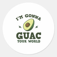 Jag ska Guac din världsfinniga Guacamole Avocado