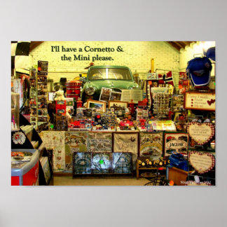 Jag ska ha en Cornetto och Mini, Poster