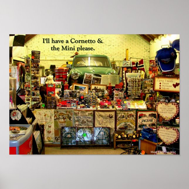 Jag ska ha en Cornetto och Mini, Poster (Framsidan)