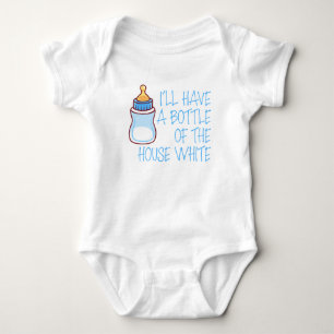 Jag ska ha en Flaska i House White Infant Boy T Shirt