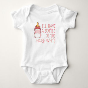 Jag ska ha en Flaska i House White Infant Girl T Shirt