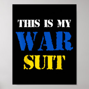 Jag ska ha kostymen när det här kriget är över T-s Poster