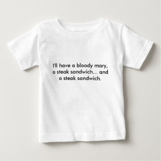 Jag ska har en blodiga mary, en steaksmörgås…… tröja