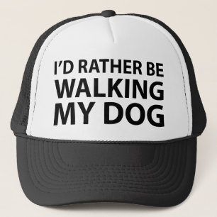 Jag ska hellre gå min Hund Keps