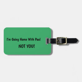 JAG SKA HEMMA MED...INTE DIN ANPASSNINGSBAR BAGAGEBRICKA