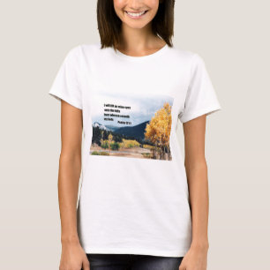 Jag ska hiss upp ögon till backe.. t shirt