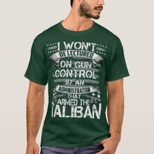 Jag ska inte bli läxad på Gun Control T Shirt