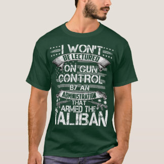Jag ska inte bli läxad på Gun Control T Shirt