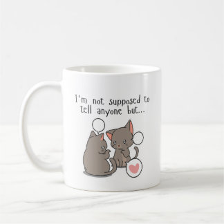 Jag ska inte säga.. underbart katt kaffemugg