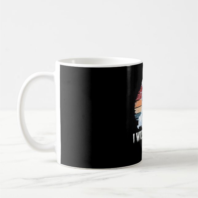 Jag ska kniva dig, Ghost Nurse Halloween Vin Kaffemugg (Vänster)