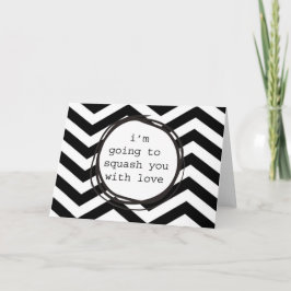 Jag ska krossa dig med kärlek helgkort