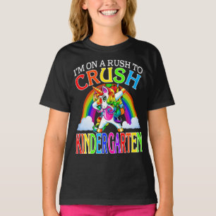 Jag ska krossa Kindergarten Unicorn. T Shirt
