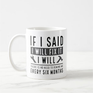 Jag ska laga det kaffemugg
