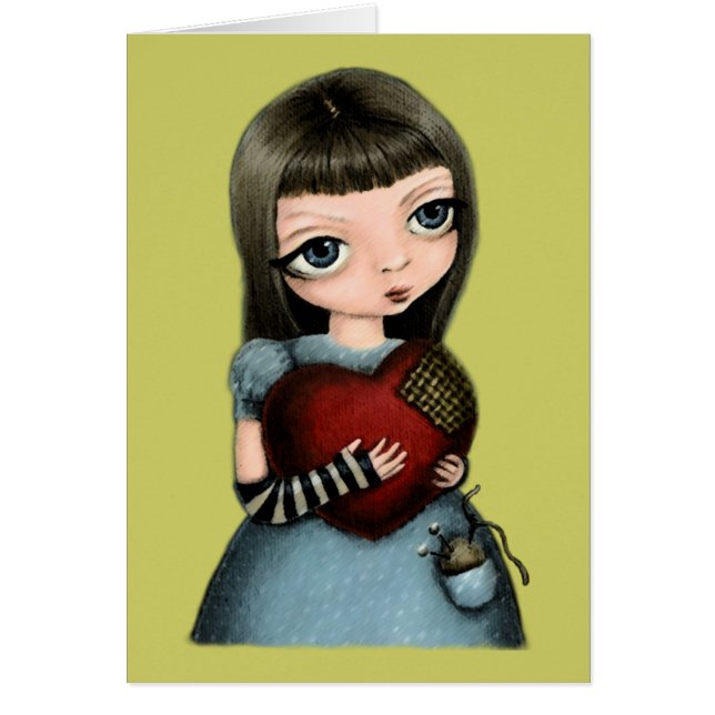 Jag ska lagning din hjärta hälsningskort (Framsidan)