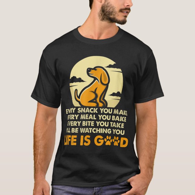 Jag ska leta efter Hund Kärlek T Shirt (Framsida)