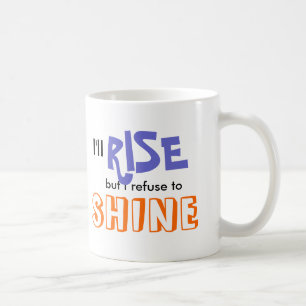 Jag ska löneförhöjning, men jag vägrar till sk kaffemugg