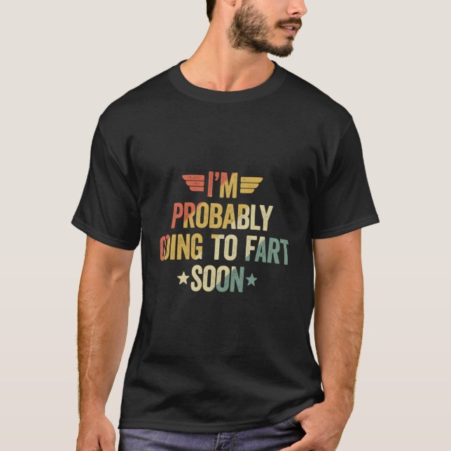 Jag ska nog åka till F snart T Shirt (Framsida)