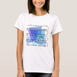 Jag ska överlever sjukvård skolar T-tröja T Shirt