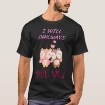 Jag ska Owlways Kärlek You Valentine Day par