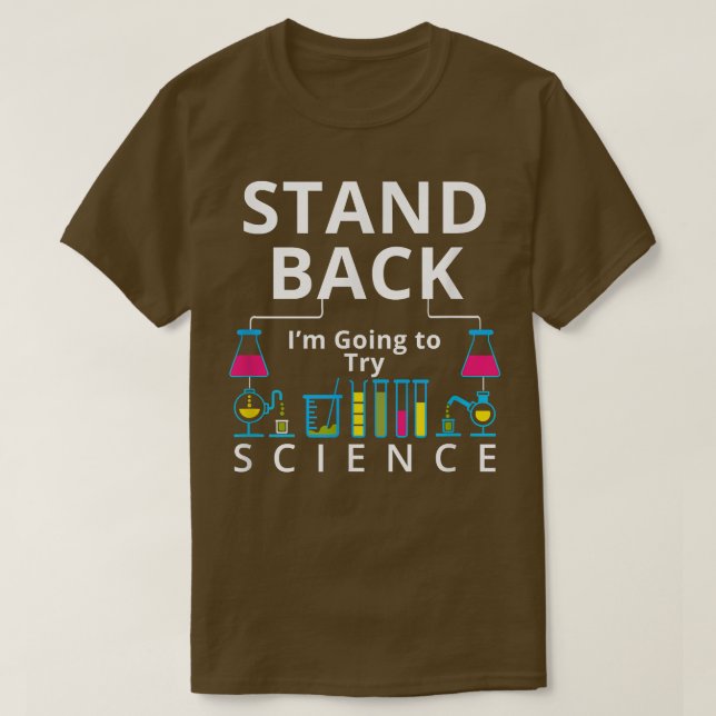 Jag ska prova Science 2282 T Shirt (Design framsida)