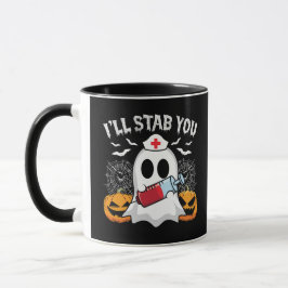 Jag ska sätta din gäst på att ta Blood Halloween Mugg