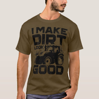 Jag ska se på Bra Tractor Driver Agirculture F T Shirt