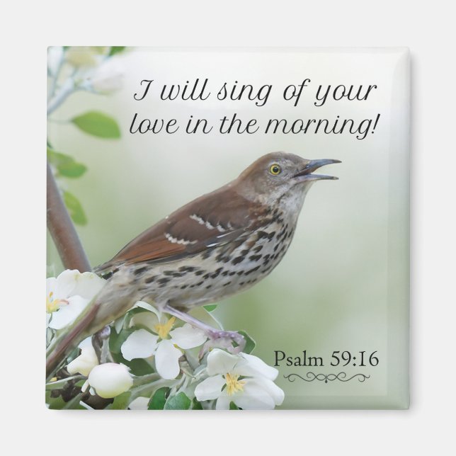 Jag ska sjunga av kärlek! magnet (Framsidan)