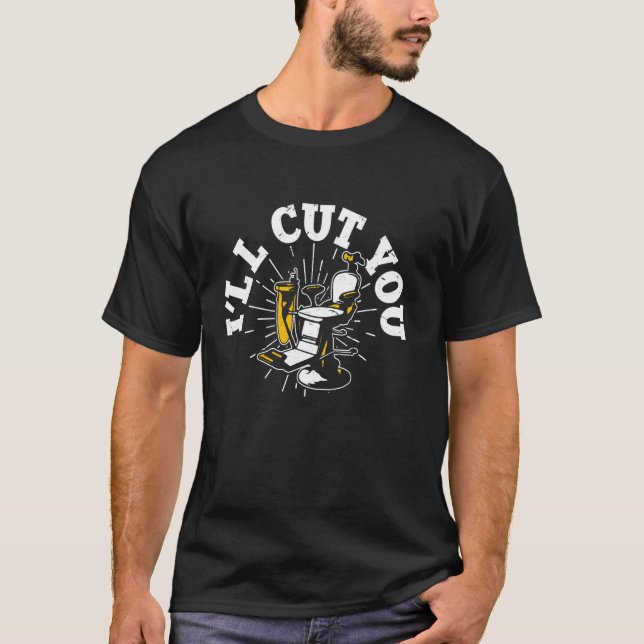 Jag ska skära dig t shirt (Framsida)