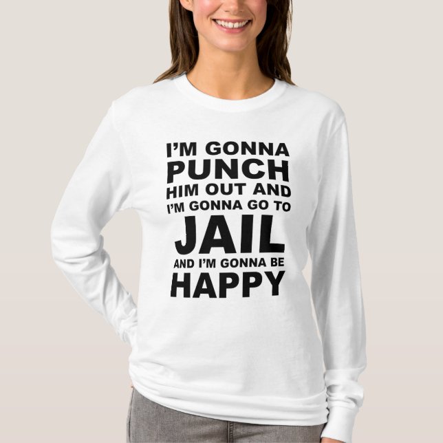 Jag ska Slå honom från Pelosi-citatet T Shirt (Framsida)