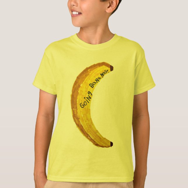 Jag ska till Bananas! T Shirt (Framsida)